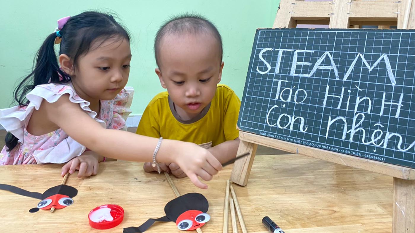 steam trong giáo dục mầm non