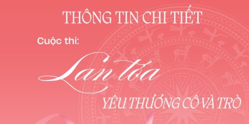 VINH DANH CÁC TÁC PHẨM ĐẠT GIẢI Cuộc thi “Lan tỏa yêu thương – Cô và Trò” năm 2025