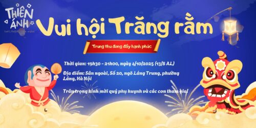 THÔNG BÁO TỔ CHỨC “VUI HỘI TRĂNG RẰM” NĂM 2025 THÔNG BÁO TỔ CHỨC “VUI HỘI TRĂNG RẰM” NĂM 2025
