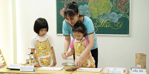 Khám phá lĩnh vực thực hành cuộc sống trong lớp học Montessori tại Thiên Ánh