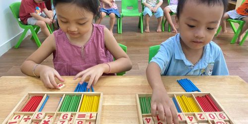 Khám phá các góc học tập trong lớp học Montessori